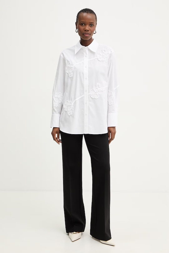 Marella koszula damska bawełniana COMUNE 2613111022200 biały SS26