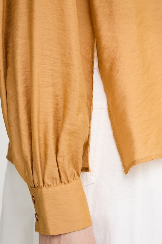 Marella bluză tip cămașă pentru femei, cu modal AFELIO 2613111112200 galben