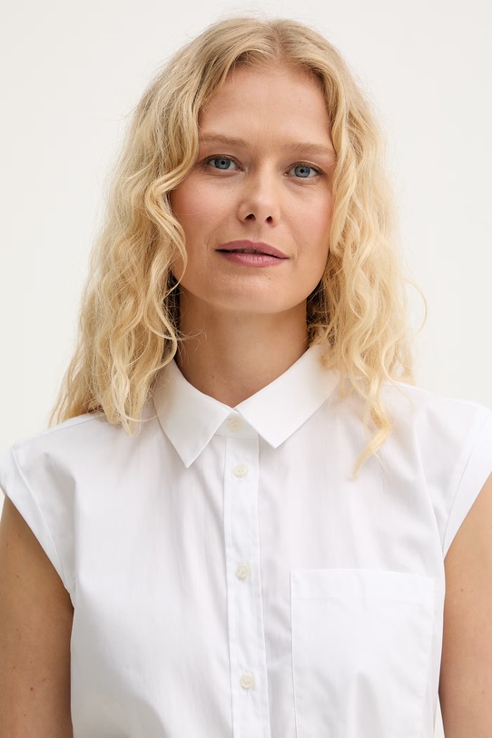Marella koszula damska bawełniana Emme by Marella biały 2615111032200