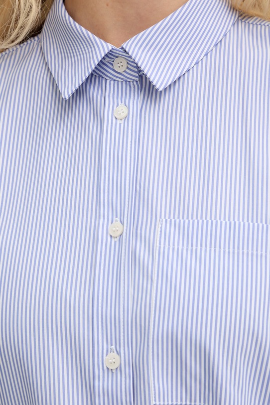 Marella koszula damska bawełniana Emme by Marella 2615111032200 niebieski