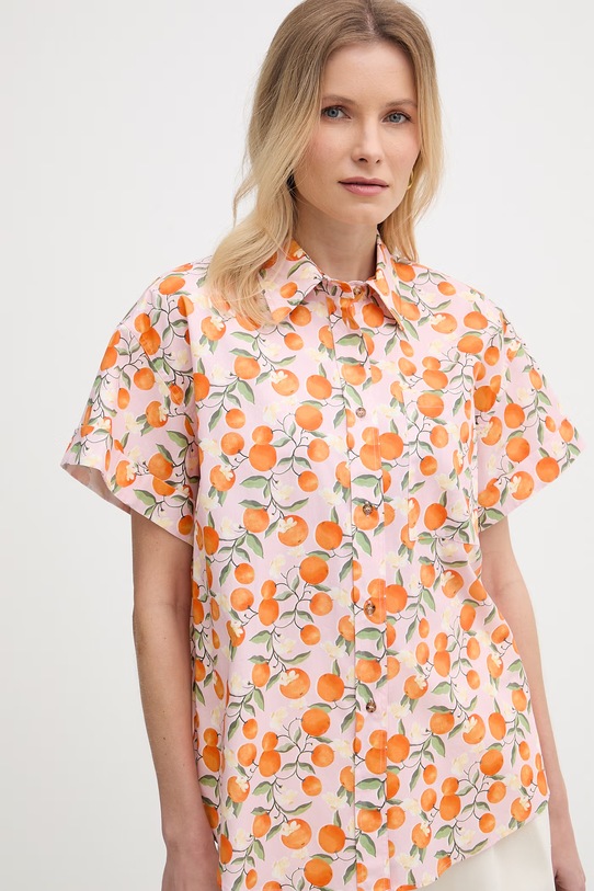 IBlues Košeľa dámska bavlnená ALCUNO ružová 2617111222200