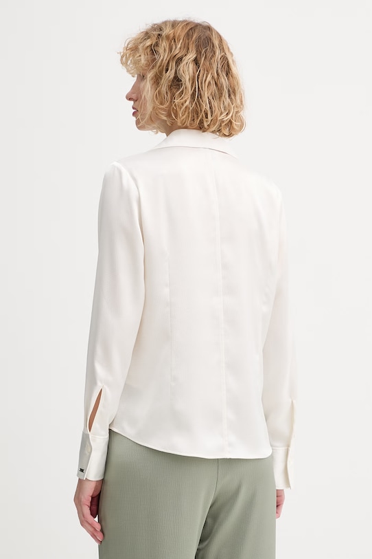 Дрехи Calvin Klein риза дамска LV044F129G бежов