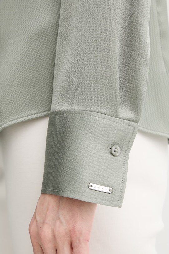 Calvin Klein košulja ženska LV044F129G zelena