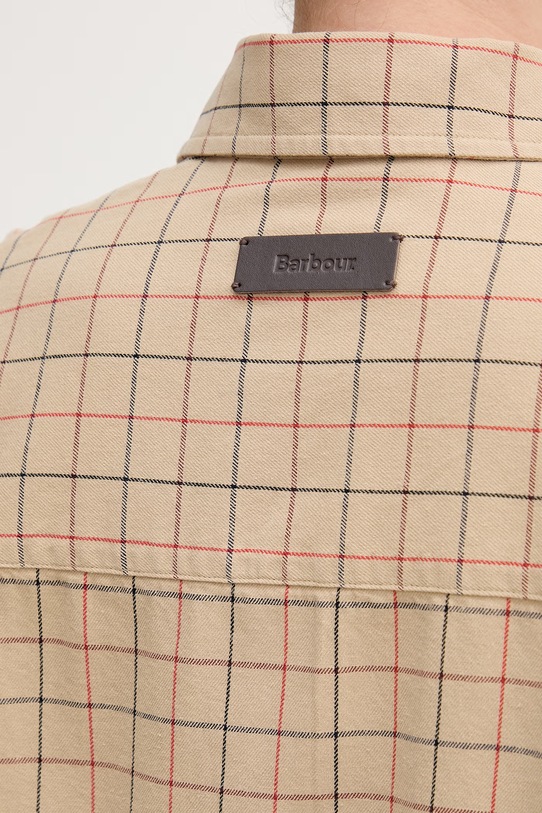 Barbour bluzka bawełniana Hollington LSH1728 beżowy