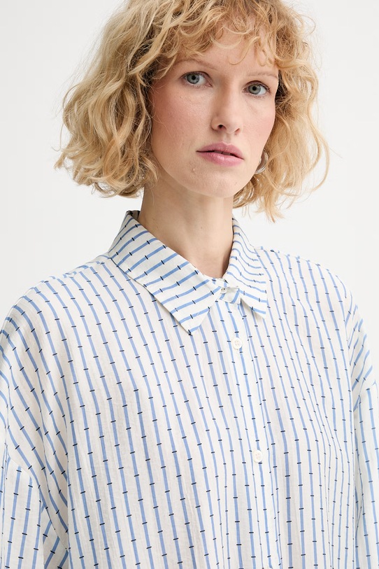 American Vintage koszula damska niebieski ZIV06C