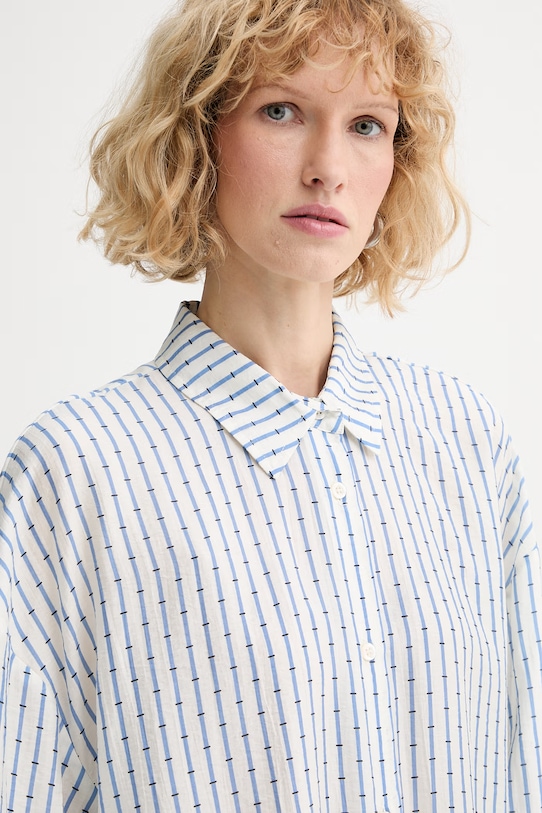 American Vintage koszula damska niebieski ZIV06C