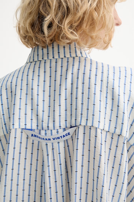 American Vintage koszula damska ZIV06C niebieski