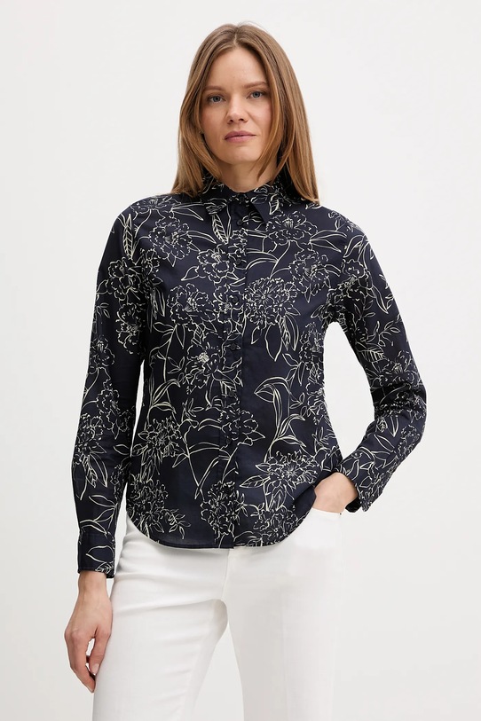 Gant koszula bawełniana regular granatowy 4300661