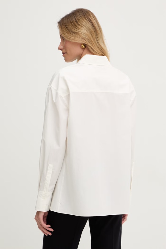 Odzież Twinset koszula bawełniana 261TE2010 beżowy