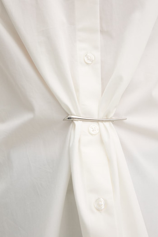 Twinset koszula bawełniana 261TE2010 beżowy