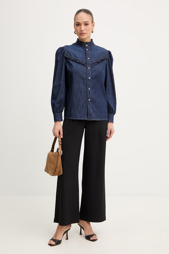 Twinset koszula jeansowa 261TP2672 granatowy SS26