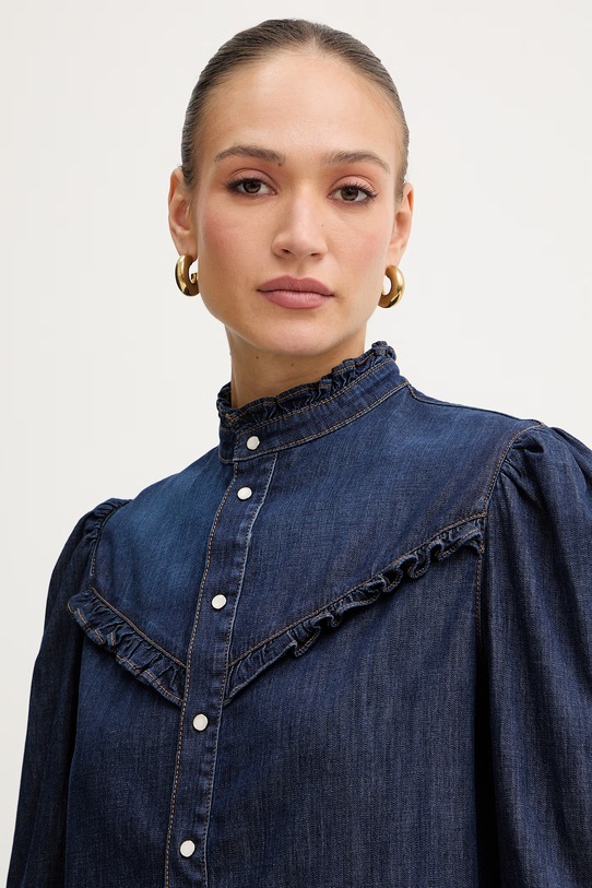 Twinset koszula jeansowa granatowy 261TP2672