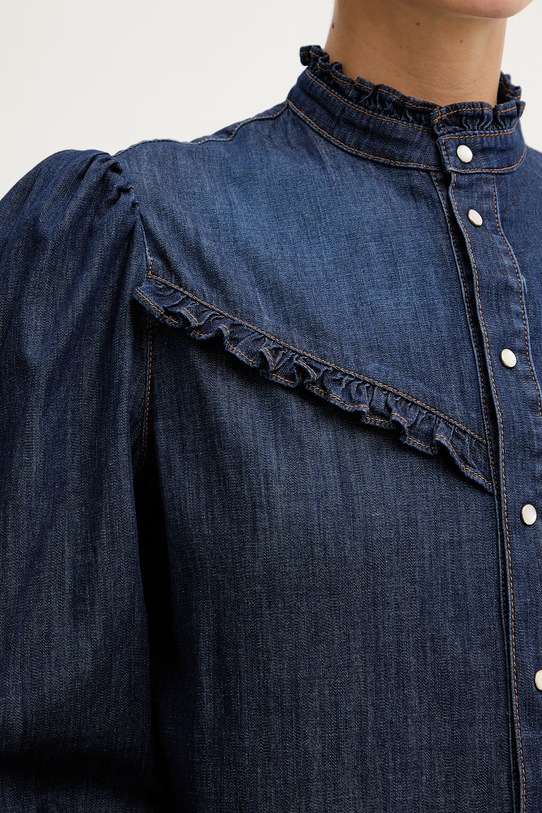 Twinset koszula jeansowa 261TP2672 granatowy