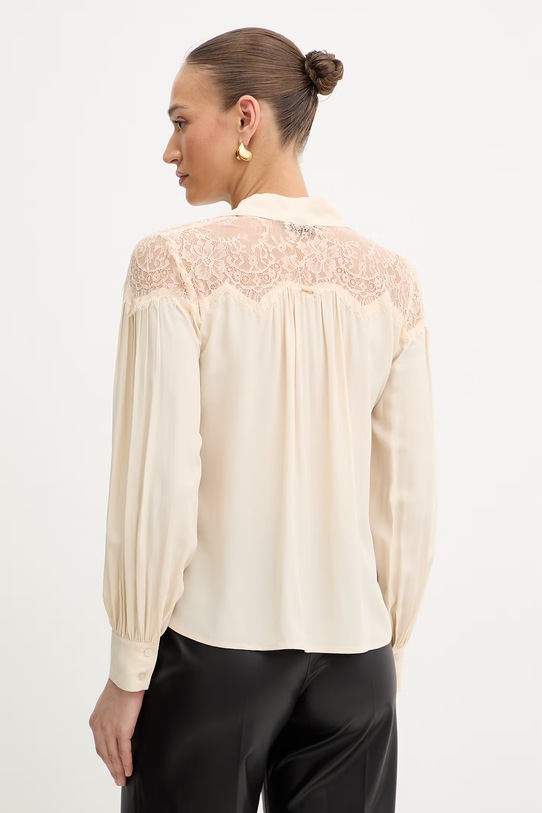 Odzież Twinset koszula 261TP2591 beżowy