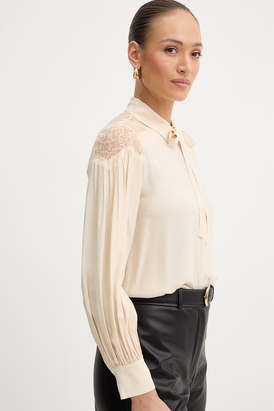 Twinset koszula beżowy 261TP2591