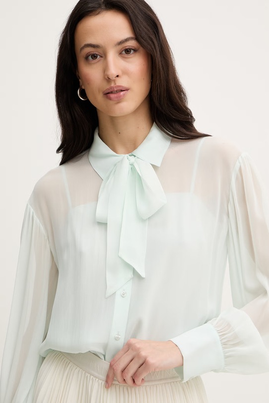 Twinset koszula 261TP2790 turkusowy