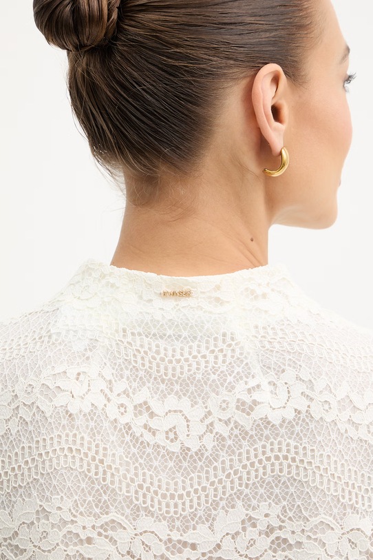 Twinset koszula damska z wiskozą 261TP2902 beżowy