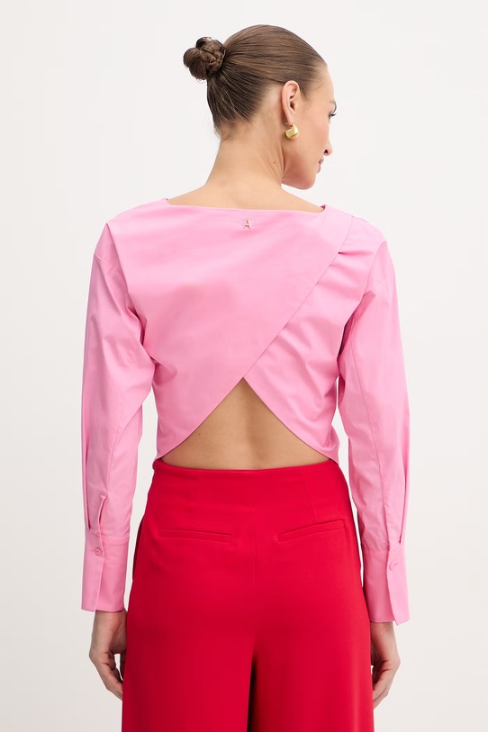 Odzież Twinset bluzka 261AP2132 różowy