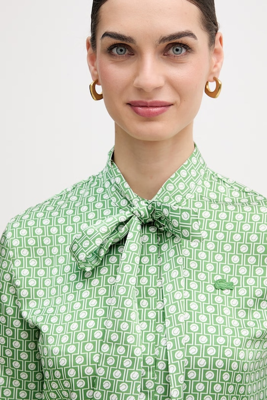 Košulja Lacoste zelena CF2626