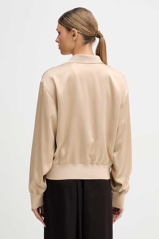 Odzież Lacoste bluzka damska CF9802 beżowy