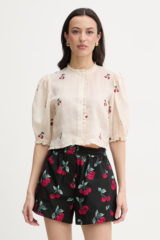 Twinset koszula damska beżowy 261TT2420