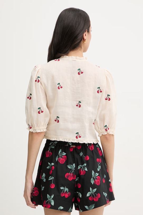 Oblečenie Twinset košeľa dámska 261TT2420 béžová