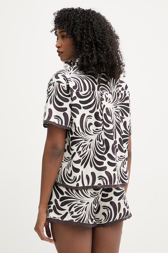 Odzież Twinset koszula damska bawełniana 261LM2QBB brązowy