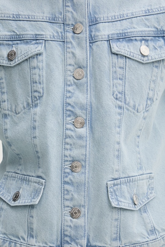 Gestuz kurtka jeansowa damska jeansowa 10911016 niebieski