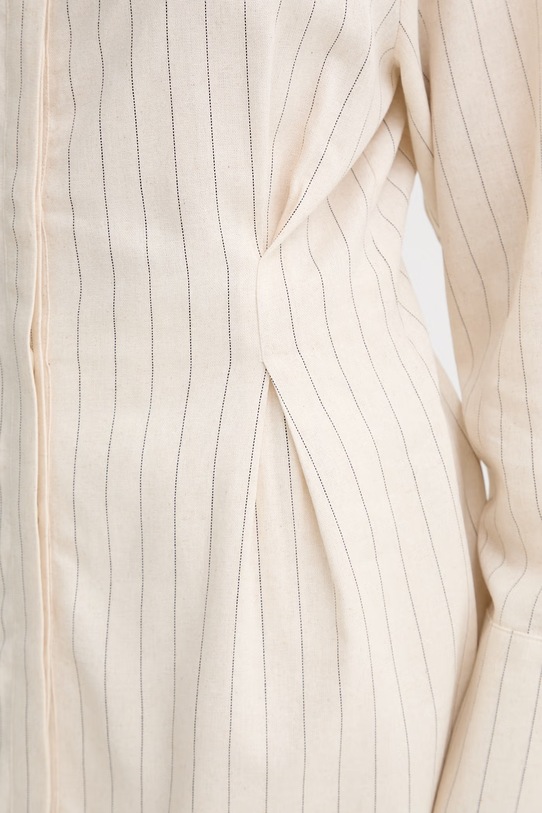 Gestuz koszula damska z dodatkiem lnu 10911049