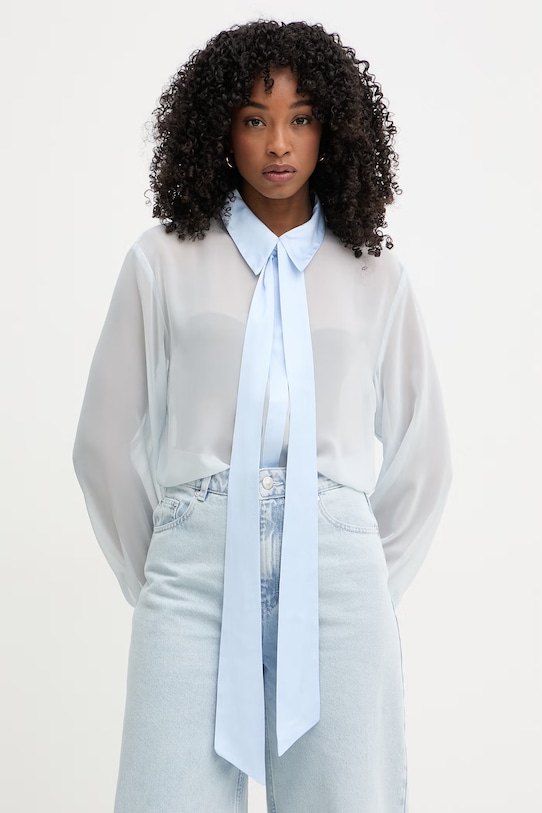 Gestuz koszula damska niebieski 10911097