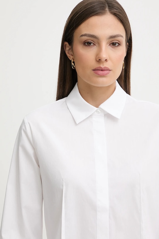 Košile Sisley bílá 5E7SLQ0AD