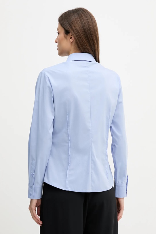 Odzież Sisley koszula 5E7SLQ0AD niebieski