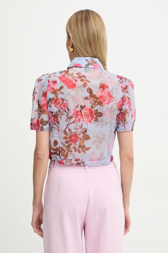 Odzież Fracomina koszula FR26ST6028W775R8 niebieski