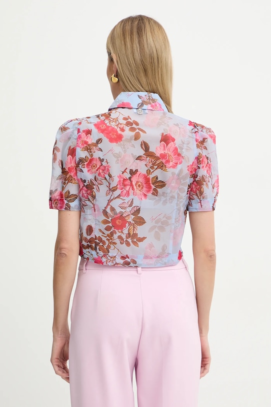 Odzież Fracomina koszula FR26ST6028W775R8 niebieski