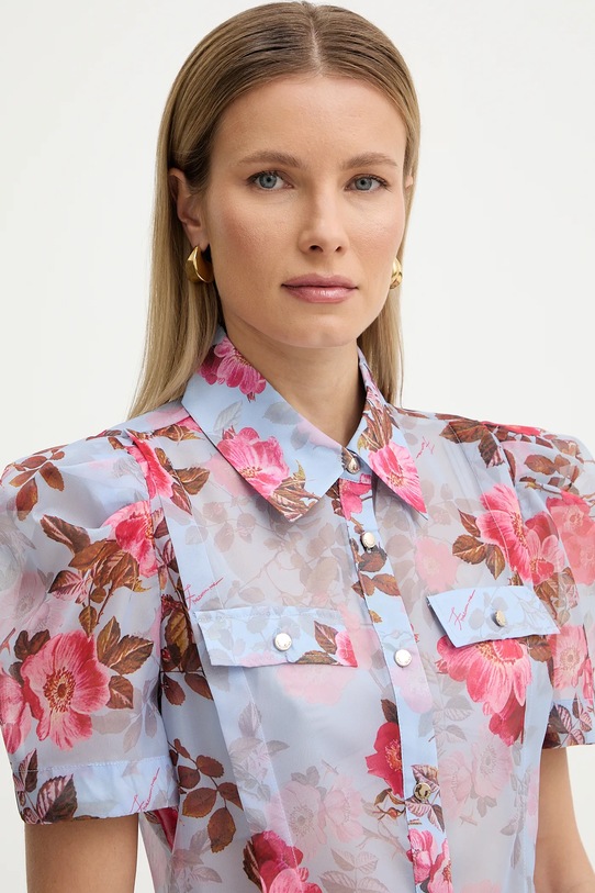 Fracomina koszula niebieski FR26ST6028W775R8