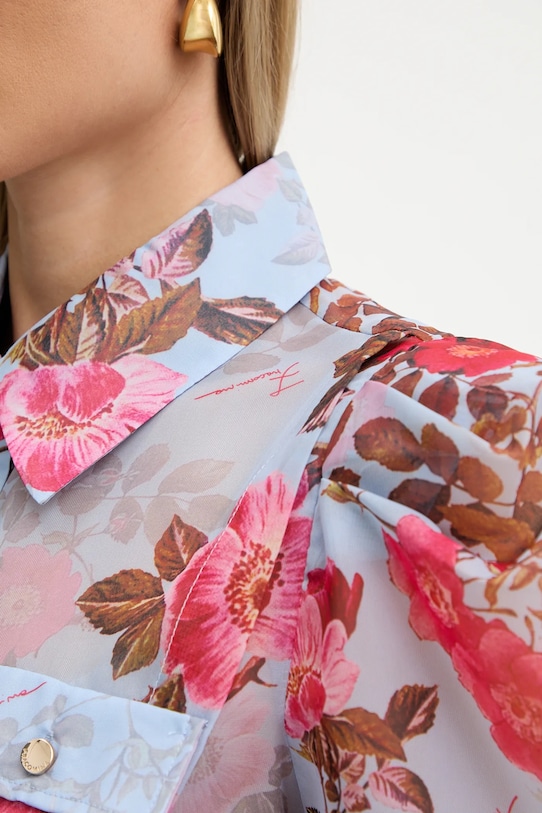 Fracomina koszula FR26ST6028W775R8 niebieski