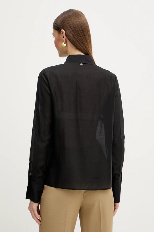 Odzież Fracomina koszula FS26ST6016W83401 czarny