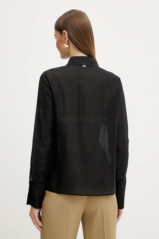 Odzież Fracomina koszula FS26ST6016W83401 czarny