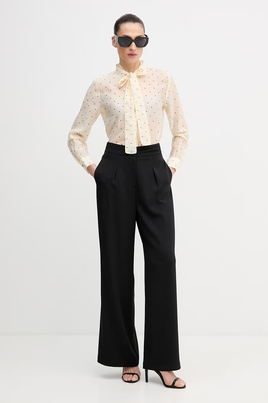 United Colors of Benetton koszula 5UZHDQ0DI beżowy SS26