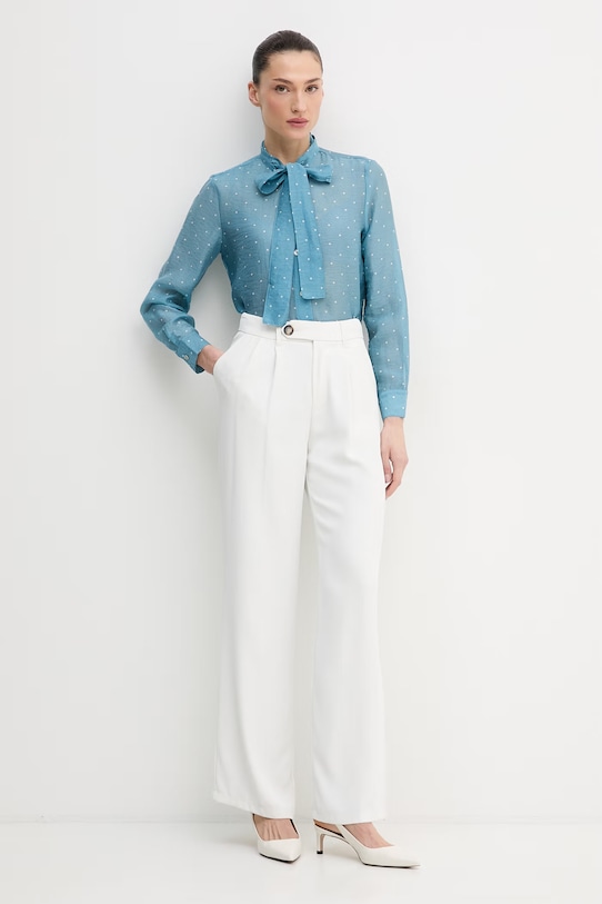 United Colors of Benetton koszula 5UZHDQ0DI czarny SS26