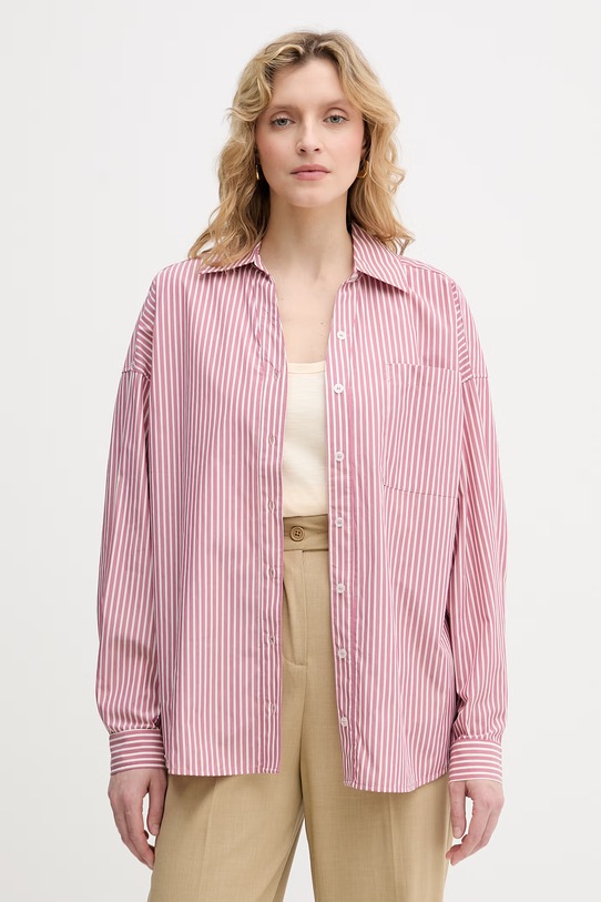 United Colors of Benetton koszula damska z wiskozy różowy 5LRGDQ0DK