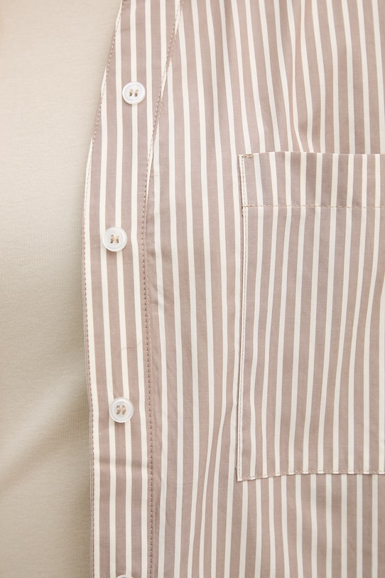 United Colors of Benetton koszula damska z wiskozy 5LRGDQ0DK beżowy