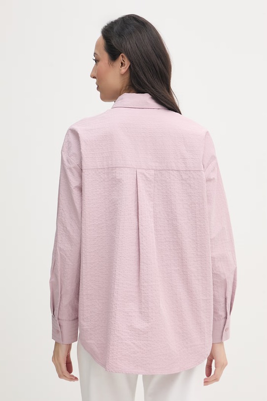 Odzież United Colors of Benetton koszula damska 5TVTDQ0DM różowy