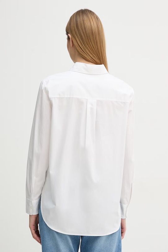 Odzież United Colors of Benetton koszula damska bawełniana 5HAXDQ0D8 biały
