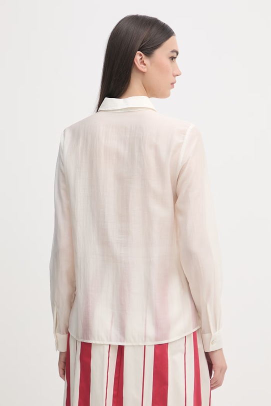 Odjeća United Colors of Benetton košulja za žene s lyocellom 5S3SDQ0DU bež