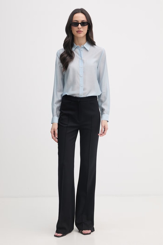 United Colors of Benetton Camicia da donna con lyocell 5S3SDQ0DU blu SS26