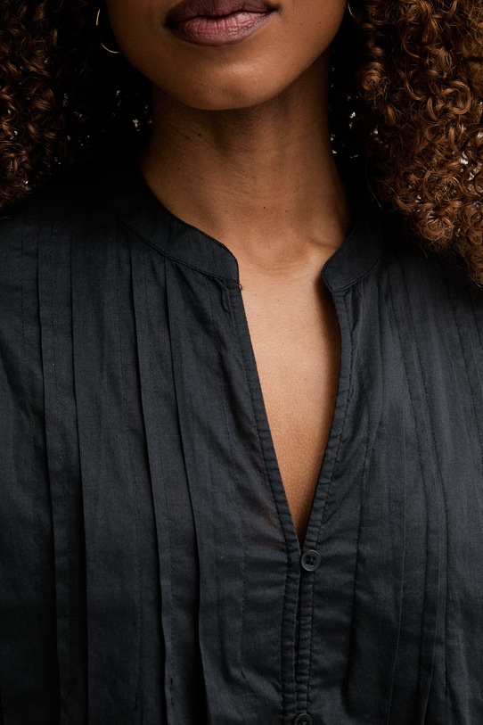 United Colors of Benetton košile dámská bavlněná 5SI1DQ0E5 černá