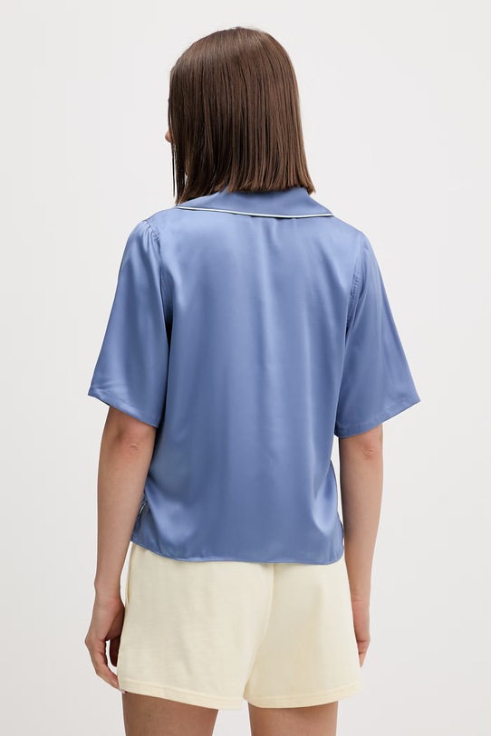 Calvin Klein Underwear koszula piżamowa damska LV00QS7657 niebieski SS26