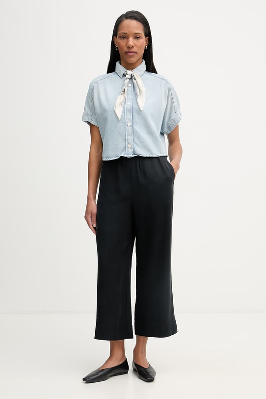 Marc O'Polo koszula damska jeansowa 5000008041 niebieski SS26