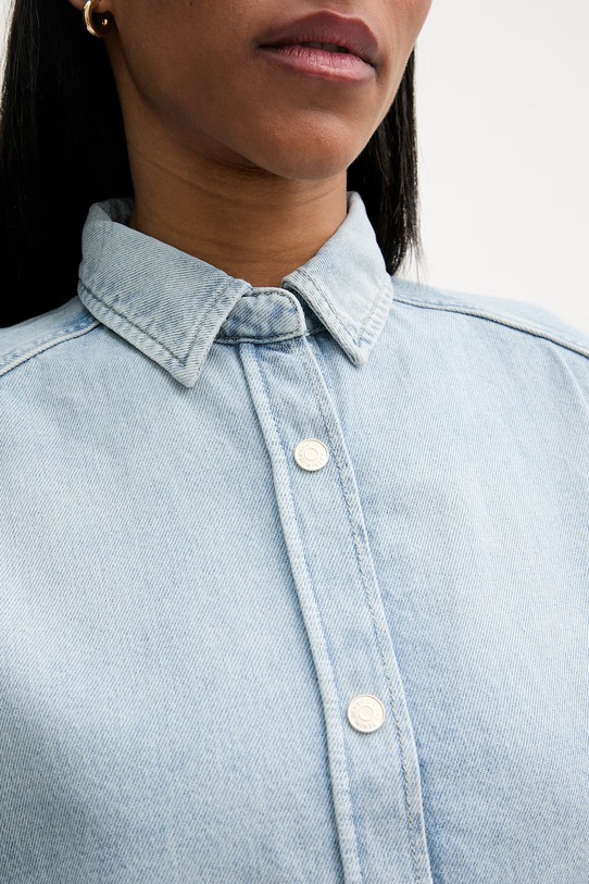 Marc O'Polo koszula damska jeansowa 5000008041 niebieski